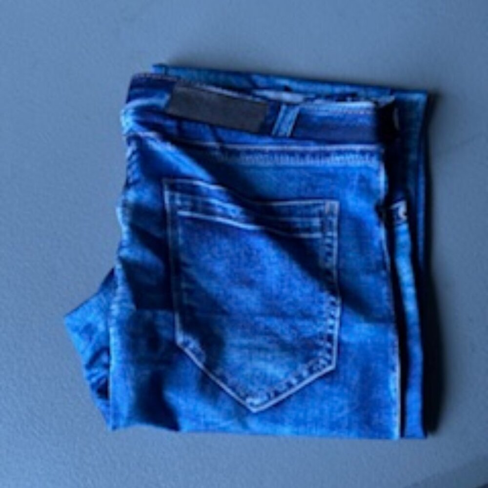 Men's Kapow Meggings, Size Large Denim Dan Style